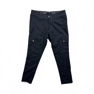 Men's Cornelliani Black Cargo Pants
